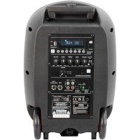 Altavoz Ibiza Sound PORT8UHF-MKII - 400W Bluetooth y micrófonos Altavoz Ibiza Sound PORT8UHF-MKII - 400W Bluetooth y micrófonos