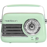 Madison FREESOUND-VR40GR – Radio vintage portátil 30W Madison FREESOUND-VR40GR – Radio vintage portátil 30W
