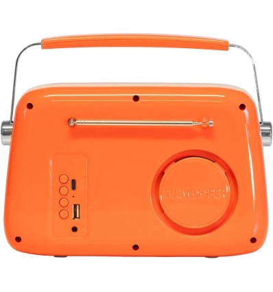 Madison FREESOUND-VR40OR – Radio vintage 30W Bluetooth