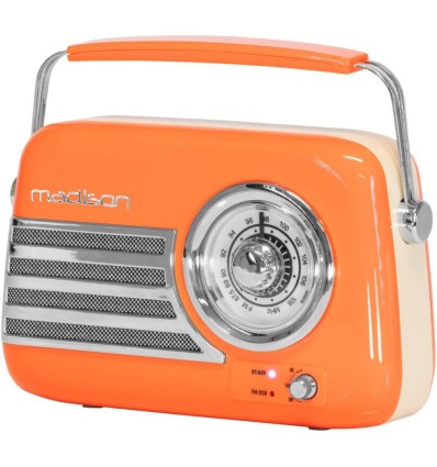 Madison FREESOUND-VR40OR – Radio vintage 30W Bluetooth