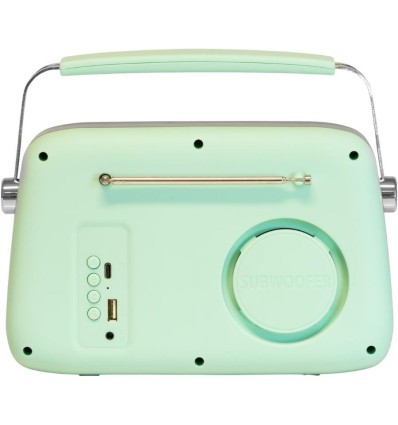 Madison FREESOUND-VR40GR-MAT – Radio vintage 30W Bluetooth