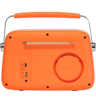 Madison FREESOUND-VR40OR-MAT – Radio vintage 30W Bluetooth