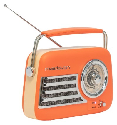 Madison FREESOUND-VR40OR-MAT – Radio vintage 30W Bluetooth