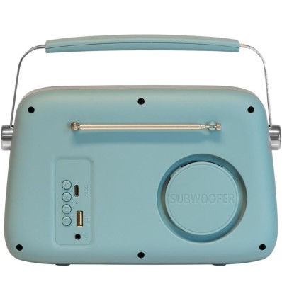 Madison FREESOUND-VR40BLU-MAT – Radio vintage 30W Bluetooth