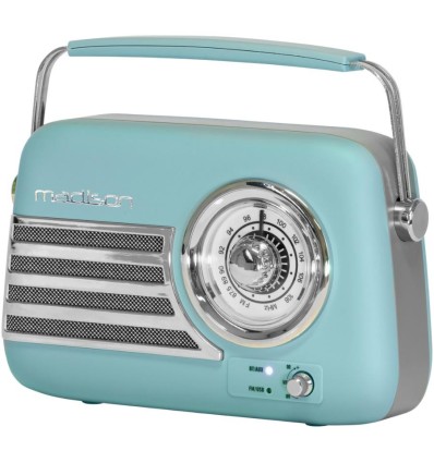 Madison FREESOUND-VR40BLU-MAT – Radio vintage 30W Bluetooth