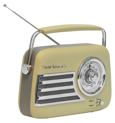 Madison FREESOUND-VR40OGR-MAT – Radio vintage 30W Bluetooth