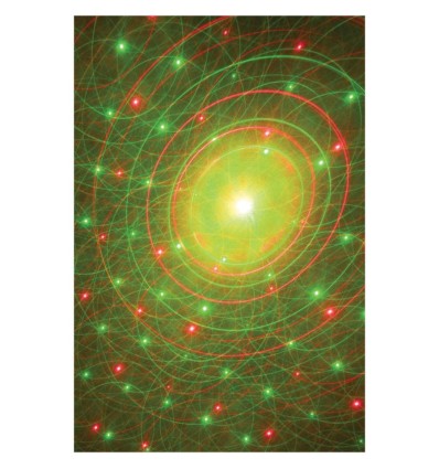 Mini láser PARTY-GOBOLASER - Rojo y verde con efectos gobo