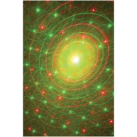 Mini láser PARTY-GOBOLASER - Rojo y verde con efectos gobo