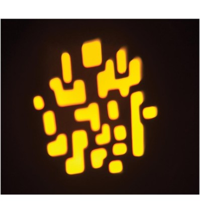 PARTY-SPOT7 - Cabeza móvil LED 10W con gobos y colores