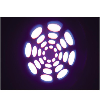 PARTY-SPOT7 - Cabeza móvil LED 10W con gobos y colores