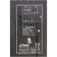 Sistema de sonido PARTY-BOX412 - 1200W, Bluetooth y luces LED