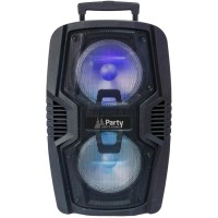 Altavoz PARTY-210LED - 600W, Bluetooth, LED y batería portátil Altavoz PARTY-210LED - 600W, Bluetooth, LED y batería portátil