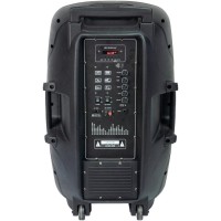 Altavoz PARTY-210LED - 600W, Bluetooth, LED y batería portátil Altavoz PARTY-210LED - 600W, Bluetooth, LED y batería portátil