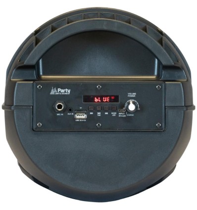 Altavoz PARTY PLUTON - 300W, Bluetooth, LED y batería portátil