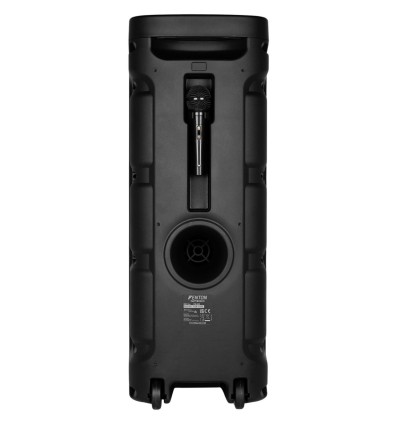 Fenton TRACK610 - Altavoz portátil 240W, Bluetooth y luces LED