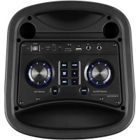 Fenton TRACK610 - Altavoz portátil 240W, Bluetooth y luces LED