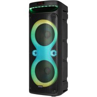 Fenton TRACK610 - Altavoz portátil 240W, Bluetooth y luces LED