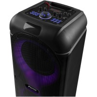 Fenton Track510 - Altavoz portátil 160W, Bluetooth y luces LED