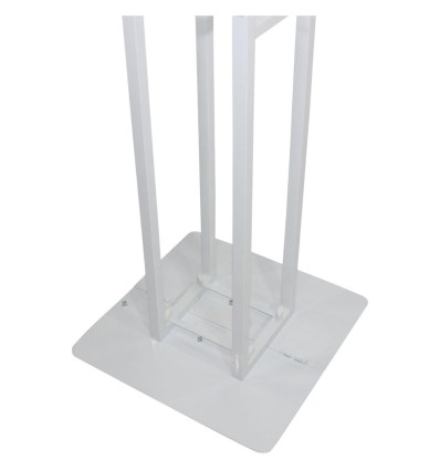 Vonyx DJP170 - Set de pedestal DJ con placa base plegable y fundas