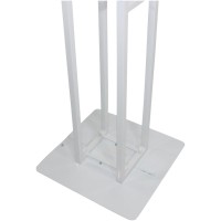 Vonyx DJP170 - Set de pedestal DJ con placa base plegable y fundas