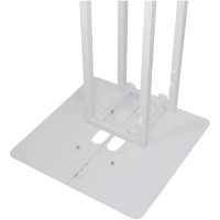 Vonyx DJP170 - Set de pedestal DJ con placa base plegable y fundas