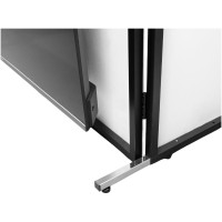 Vonyx DB6 - Cabina DJ plegable con soporte para TV y paneles de lycra Vonyx DB6 - Cabina DJ plegable con soporte para TV y paneles de lycra