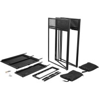 Vonyx DB6 - Cabina DJ plegable con soporte para TV y paneles de lycra Vonyx DB6 - Cabina DJ plegable con soporte para TV y paneles de lycra