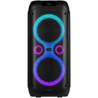 Fenton Core160 - Altavoz portátil 240W con Bluetooth y luces LED
