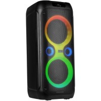 Fenton Core160 - Altavoz portátil 240W con Bluetooth y luces LED
