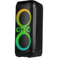 Fenton Core160 - Altavoz portátil 240W con Bluetooth y luces LED