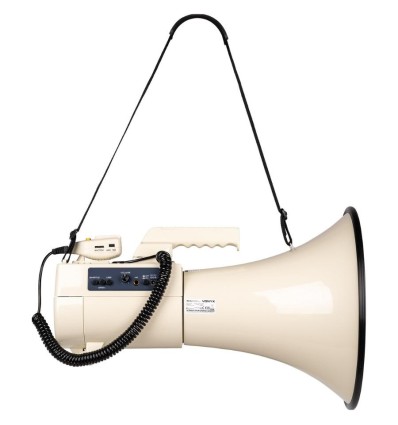 Vonyx MEG150 - Megáfono portátil 200W con Bluetooth y grabación