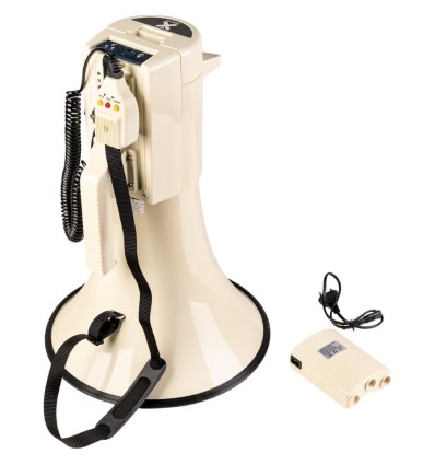 Vonyx MEG150 - Megáfono portátil 200W con Bluetooth y grabación