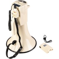 Vonyx MEG150 - Megáfono portátil 200W con Bluetooth y grabación