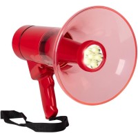 Vonyx MEG050 - Megáfono portátil 50W con luz LED y Bluetooth