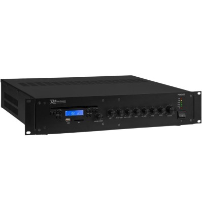 Power Dynamics PRC120 | Amplificador mezclador 100V con CD 120W