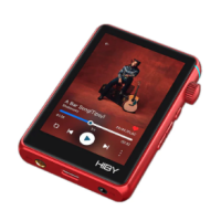 HiBy R3 II 2025 rojo - Reproductor Hi-Res portátil compacto.