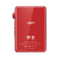 HiBy R3 II 2025 rojo - Reproductor Hi-Res portátil compacto.