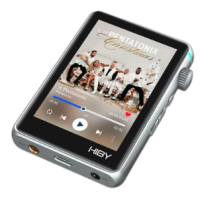 HiBy R3 II 2025 plata - Reproductor Hi-Res portátil de diseño premium.