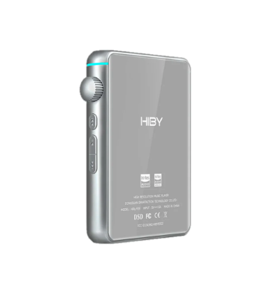 HiBy R3 II 2025 plata - Reproductor Hi-Res portátil de diseño premium.