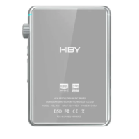 HiBy R3 II 2025 plata - Reproductor Hi-Res portátil de diseño premium.