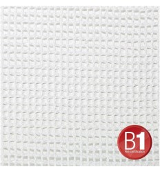 Adam Hall Gaze 201 5x6 White - Tul ignífugo para escenarios
