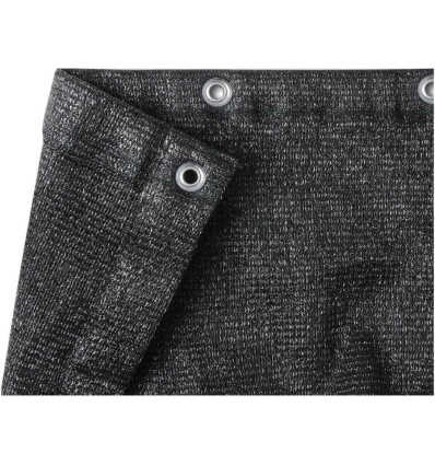 Adam Hall Gaze 202 3x4 Negro - Tul ignífugo para escenarios