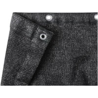 Adam Hall Gaze 202 3x5 Negro - Tul ignífugo para escenarios