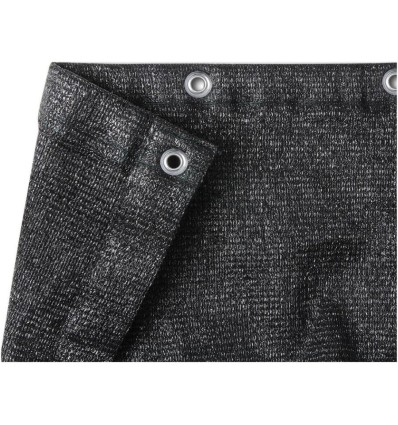 Adam Hall Gaze 202 3x6 Negro - Tul ignífugo para escenarios