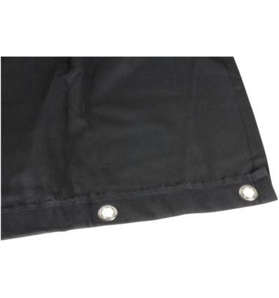 Adam Hall Molton 300 9x3 | Tela ignífuga negra para escenarios