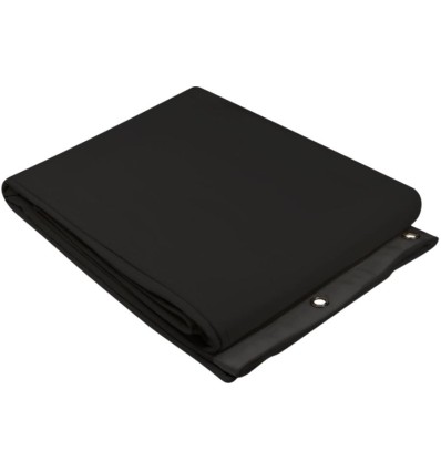 Adam Hall Molton 500 3x3 Negro | Tela acústica ignífuga profesional