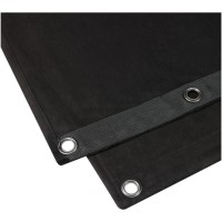 Adam Hall Molton 500 5x3 Negro | Tela acústica ignífuga profesional