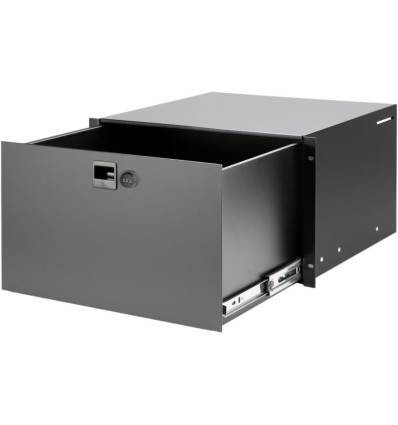 Adam Hall Rack Drawer 06 C-LOCK | Cajón de rack 6U con cerradura de co