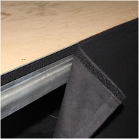 Adam Hall Stage Skirt 300 60x0.4 | Falda de escenario negra ignífuga Adam Hall Stage Skirt 300 60x0.4 | Falda de escenario negra ignífuga