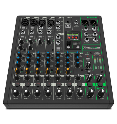 ackie ProFX10 GO - Mezclador Portátil con Batería y USB